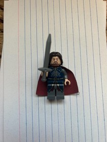 Lego Lord Of The Rings Black Gate - 79007 -  Aragorn Red/black Cape Minifigure