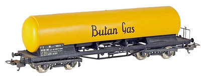 Lima 2904 Spur HO italienischer FS Butan Gas vierachsiger Drehgestell Kesselwagen Zug OVP