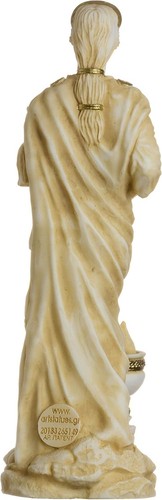 Hand-Painted Hestia Figurine - Freestanding 6.69” Gold Statue for Housewarming - Picture 7 of 10