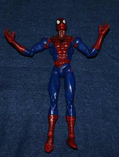 Marvel Toybiz 2003 Spiderman bewegliche Actionfigur (#3)
