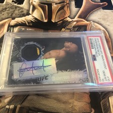2010 Topps Anderson Silva Auto PSA 10 UFC Main Event Auto Card
