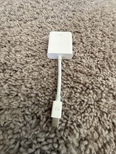 Mini DisplayPort Male to VGA/SVGA D-Sub Female Adapter Cable, White 1ft