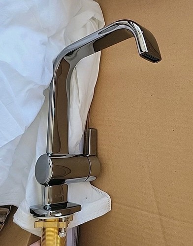 Grifo de baño Brizo 65067LF-BNXBL-ECO Allaria de ónix negro de un solo orificio $781 - Imagen 3 de 23
