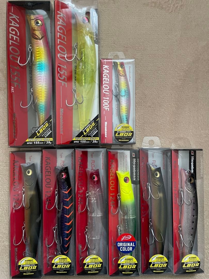 Limited 27 items Seabass lure lucky bag Blue Blue BLUE BLUE - Image 6