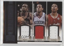 2012 Threads Triple Threats Materials Luol Deng Andre Iguodala Caron Butler 0o9