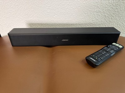 Bose Solo 5 TV Sound System Schwarz mit Fernbedienung   guter Zustand