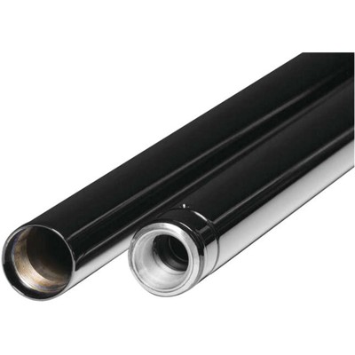 Custom Cycle Black Diamond-Like Fork Tubes -  49 mm - 28.50'' Length 710044