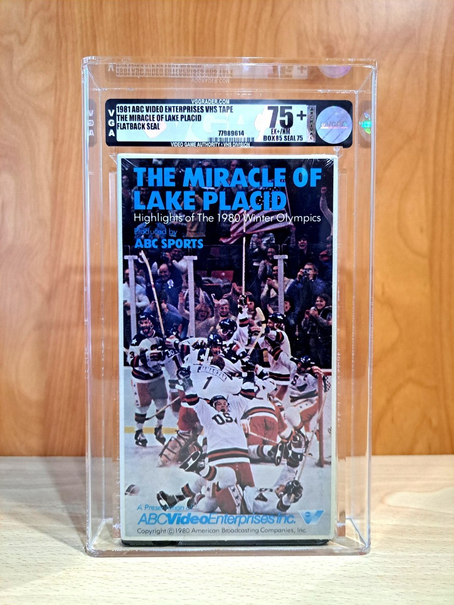 Miracle On Ice Encased Vintage ABC Video 