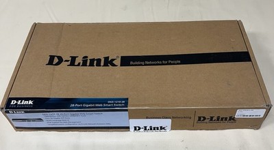 D-Link 28-Port Gigabit Smart Managed Switch DGS-1210-28