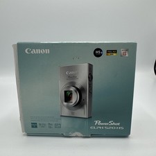 Canon PowerShot ELPH 520 HS Digital Camera Silver Complete