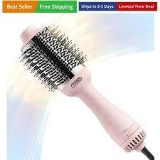 Hair Dryer Brush Blow Dryer Brush in One, 4 in 1 Ionic Hairdryer and Styler V...