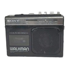 Sony Walkman WM-F57 AM/FM Stereo Cassette Player Radio ONLY PARTIALLY WORKS