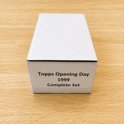1999 Topps Baseball Opening Day Complete Set 1-165 Jeter, Griffey, Nolan Ryan NM