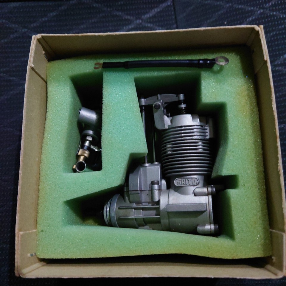 Model Rocking Engine Saito Seisakusho Early Open Rocker Model Fa-30 4St Glow Engine | eBay UK