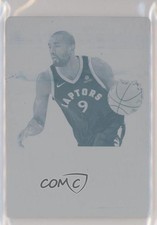 2017 Panini National Treasures Material Printing Plate Cyan 1/1 Serge Ibaka 0c3