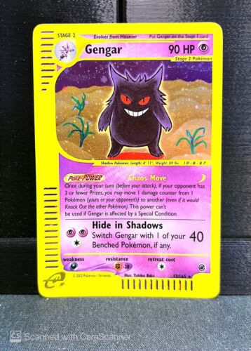 Pokemon TCG Gengar Expedition Base Set 13/165 Holo Rare - Picture 1 of 2