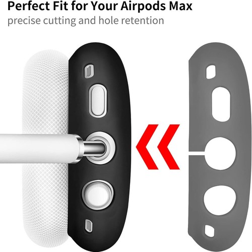 Funda Silicona para AirPods Max Antiarañazos Almohadilla para las Orejas Tazas Diadema Cubierta - Imagen 6 de 30
