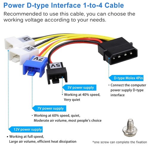 **PCI Slot GPU Cooler | 3 x 90mm Fans | VGA Graphics Card Cooling Bracket** - Afbeelding 6 van 8