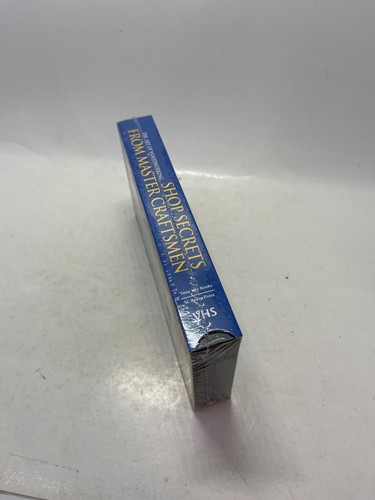 Shop Secrets from Master Craftsmen VHS 1994 Time Life *SEALED NEW* *Buy 2 Get 1* - Picture 2 of 6