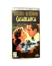 Casablanca Remastered Collector's Edition VHS Black & White 1992 Cleaned/tested
