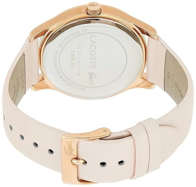 RELOJ MUJER LACOSTE 2000997 VICTORIA ESFERA ORO ROSA CORREA CUERO ROSA Foto 2 de 4