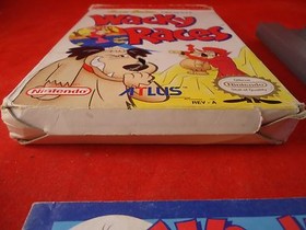 Wacky Races (Nintendo Entertainment System NES, 1992) COMPLETE w/ Box manual 