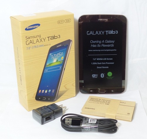 NUOVO in Scatola Samsung Galaxy Tab 3 8 GB Wi-Fi 7 pollici-Oro/Marrone  (modalità single-T 210 rgnyxar) | eBay