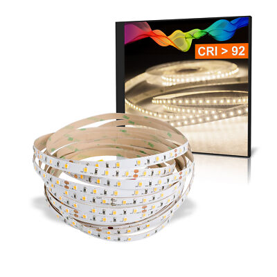 Mextronic LED Strip 2835 Neutralweiß (4000k) CRI 92 36W 5 Meter 24V IP20
