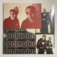 STOKKA & MADBUDDY🔹BLOCKNOTES🔹Doppio Vinile LP🔴rosso🔹copia N 405/1000