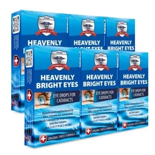 Cataract Eye Drops NAC Ethos Bright Eyes 6 x Boxes 60ml UK Best Seller