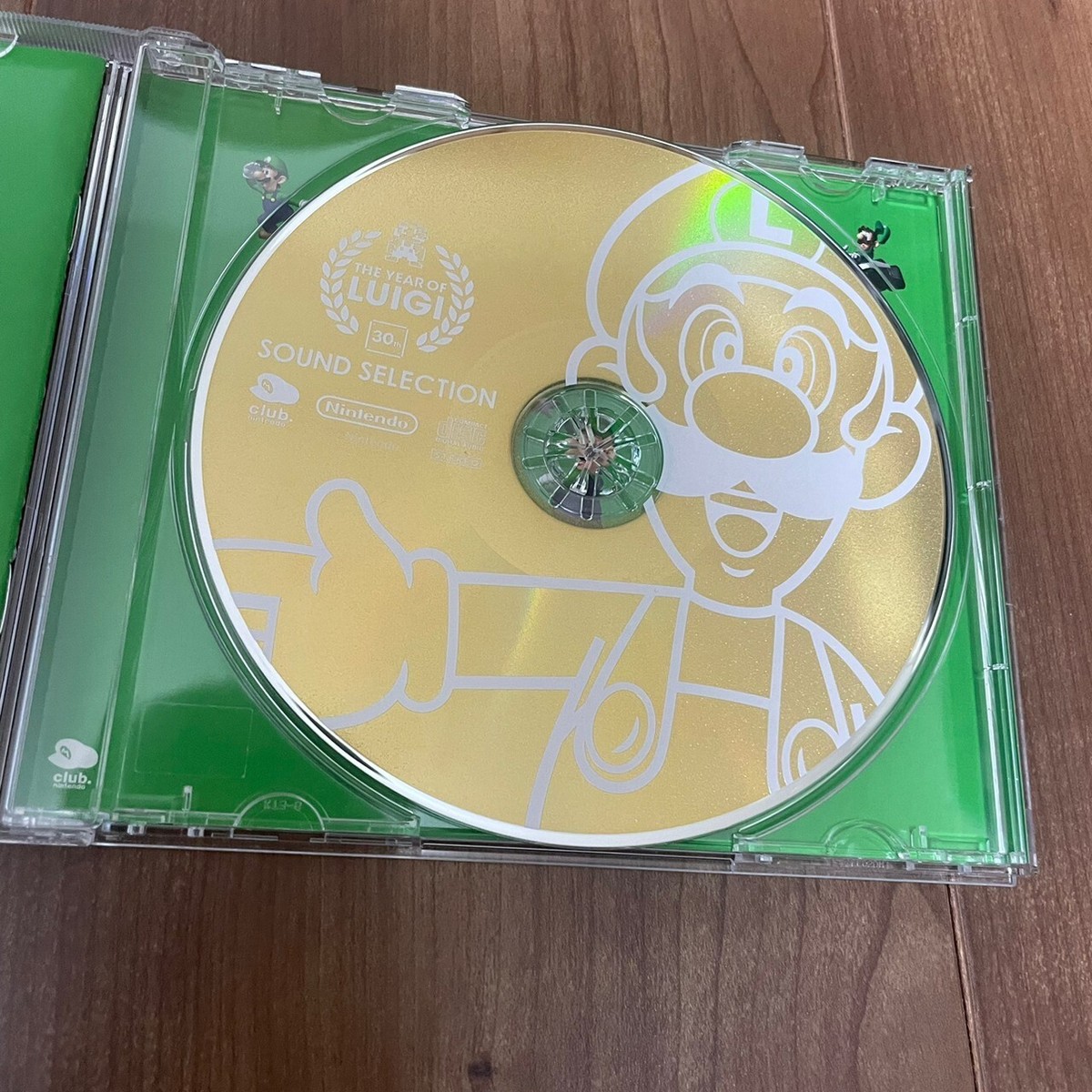 Club Nintendo The Year Of Luigi Sound Selection CD 30th Soundtrack