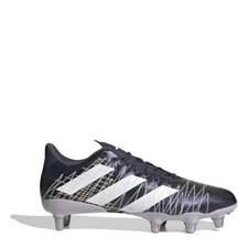 Image of ADIDAS Mens Blue & White Kakari Z.1 SG Rugby Boots UK 9 NEW Ref 1142