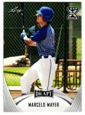 2021 Marcelo Mayer Leaf Draft Rookie - Boston Red Sox