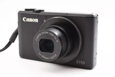 Canon PowerShot S110 12.1MP Digital Camera with 3-Inch LCD