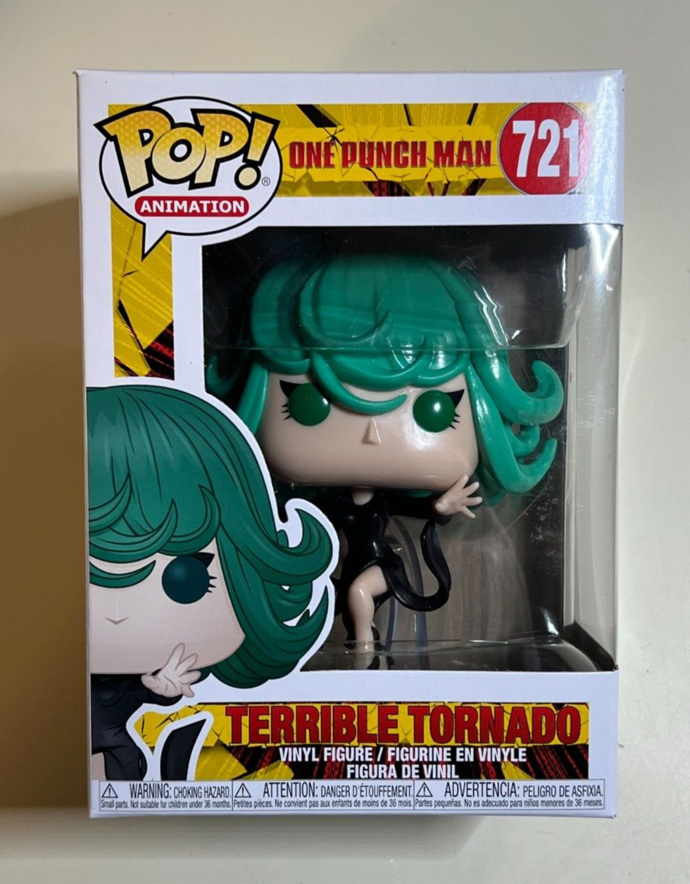 Sale Funko Pop! Animation: One Punch Man - Terrible Tornado #721 - New