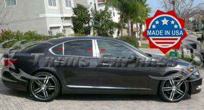 6-Piece Chrome B-Pillar Trim Kit For 2007-2015 Lexus LS460 - Stainless Steel