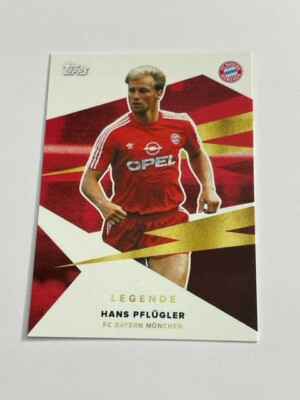 Topps 2021/22 FC Bayern München Team Set Legende Hans Pflügler