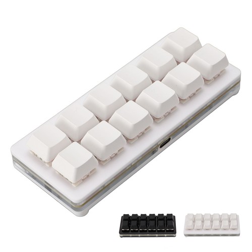 12 Tasten Gaming Tastatur USB Typ C Kabelgebunden Programmierbar RGB - Bild 3 von 18