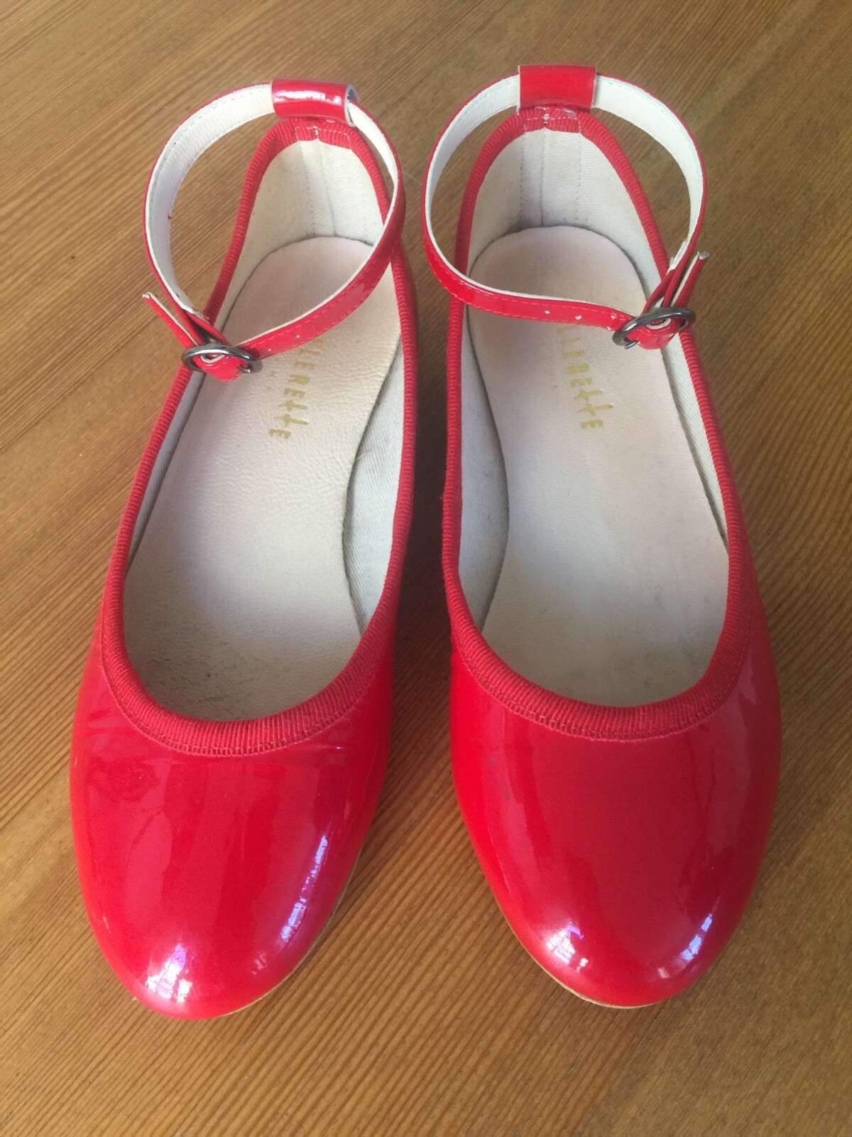 Ballerette Red Dress Shoes Flats eBay