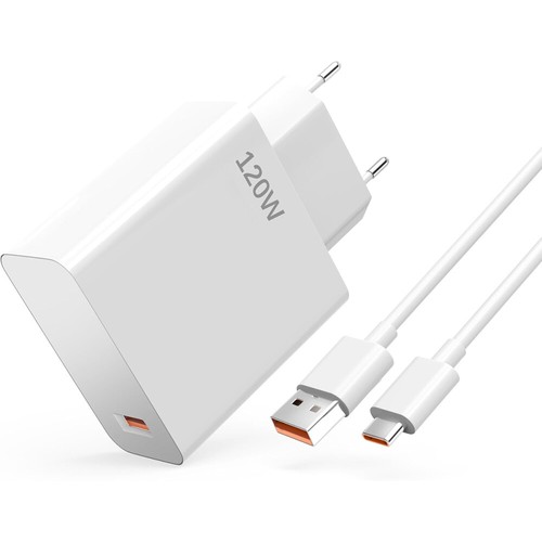 Für Xiaomi 120W Schnell Ladegerät Netzteil 6A USB-C Kabel Redmi Note10/11/12Pro - Zdjęcie 6 z 17