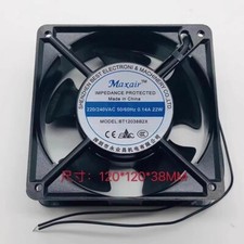 MAXAIR BT12038B2X AC220V/240V 0.14A 22W 12038 Axial Cooling Fan