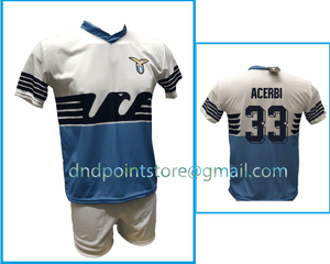 Maglia Lazio Acerbi 2019 Prodotto Ufficiale SS Home aquila Francesco 33 Maglia Lazio Acerbi 2019 Prodotto Ufficiale SS Home aquila Francesco 33