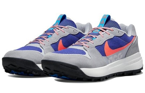 SCARPE DA GINNASTICA NIKE ACG LOWCATE ""GRIGIO LUPO/INDACO BURST"" SCARPE UOMO DM8019-001 - Foto 3 di 8