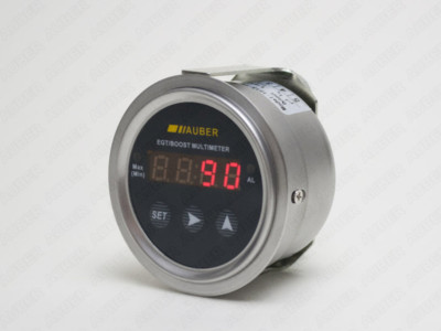 Digital Boost Gauge for Diesel Engine, Red LED, with 3 bar / 48 PSI Sensor