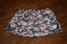 K9- BCG Pink/Green Camo Shorts Size Girl's L 12-14 