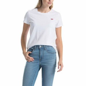 levi white t shirt women's