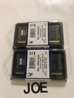 4GB 2x 2GB Kit Dell XPS M1210 M1330 M1530 M1710 M1730 M2010 DDR2 Laptop Memory  