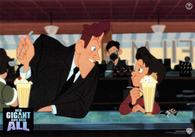 Der Gigant aus dem All ORIGINAL Aushangfoto Brad Bird / ZEICHENTRICK-SCIFI