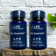 2 Pack, Life Extension Bio-Quercetin 10mg x2 30 Caps Life Extension