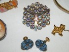 Gorgeous 10Pc VINTAGE & STERLING SILVER JEWELRY LOT Weiss~Cameo~925 JCM~Japan — photo 5